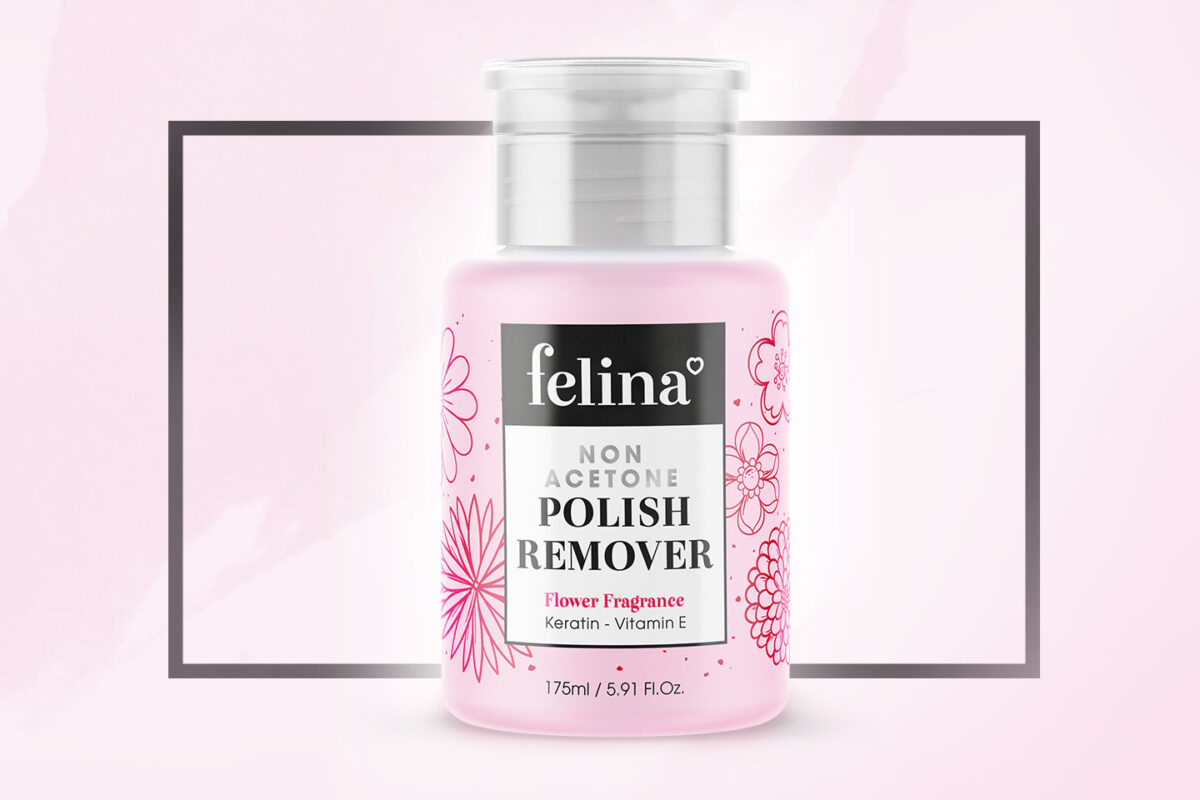 Packaging Design – Show Case |  Felina Nail Polish Remover