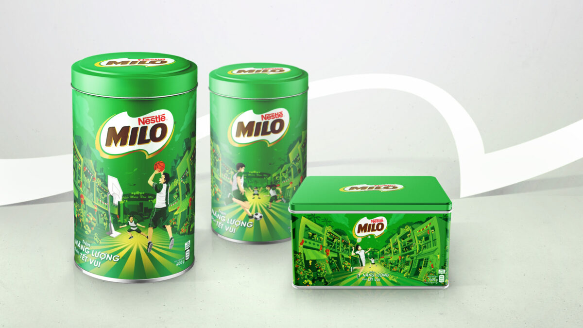 Packaging Design – Show Case |  Nestlé Vietnam – Milo